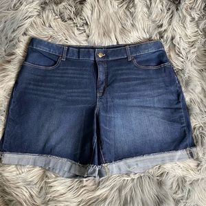 Plus Size Jean Shorts